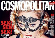 Ve İşte Cosmopolitan’ın 50’nci Yıl Kapak Kızı Madonna Cosmopolitan