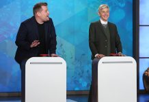 James Corden ve Ellen Hotline Bling’i Söylerse