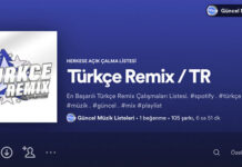Spotify Türkçe Remix Güncel Dinleme Listesi 2022